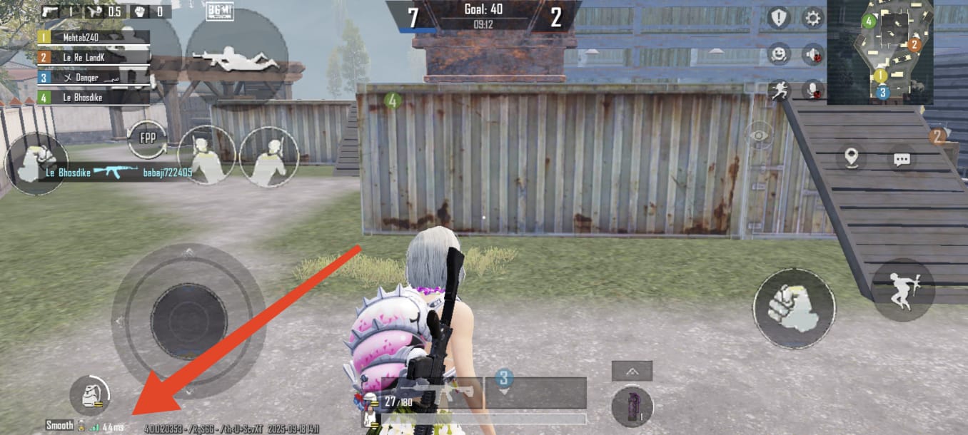 Gaming phone with low ping